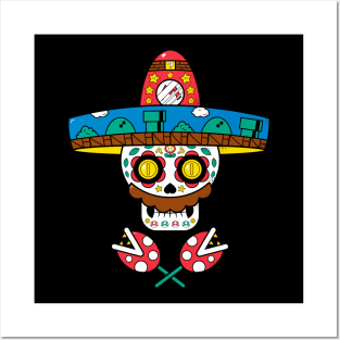 Day of The Dead Plumber Posters and Art